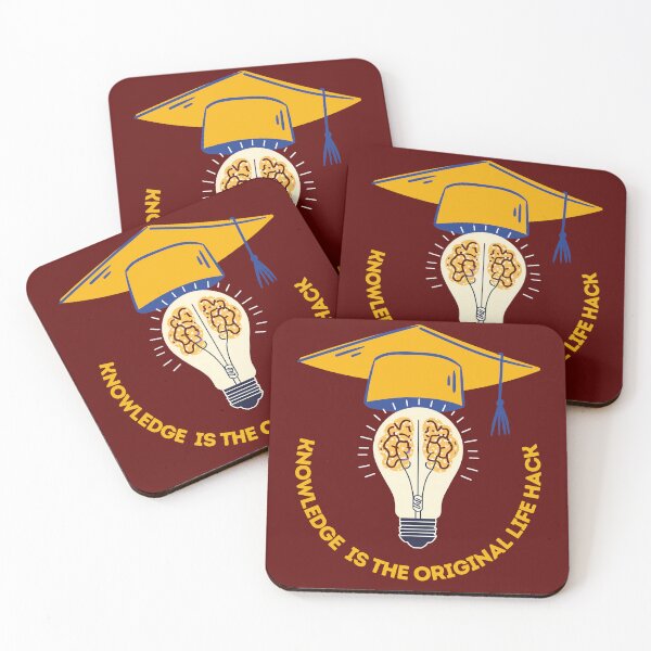Item preview, Higher Education Knowledge Is The Original Life Hack designed and sold by KateLeap.