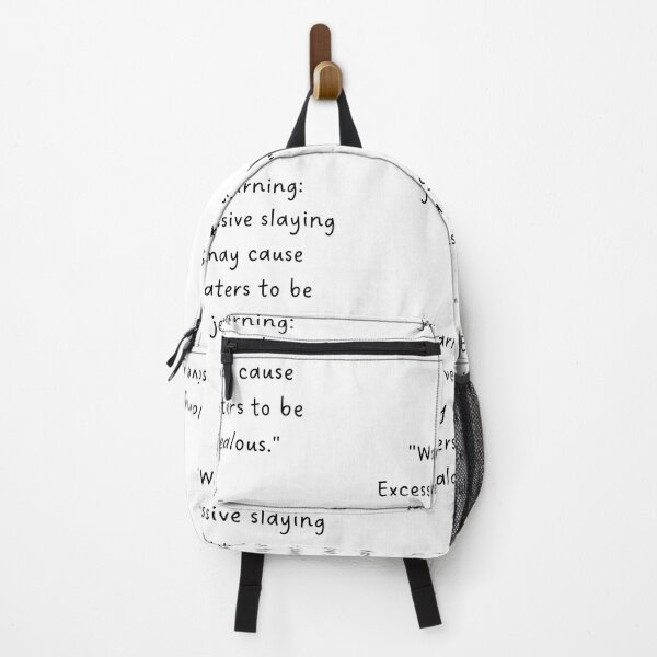 Item preview, "Warning: Excessive slaying may cause haters to be jealous." | Handwritten-Style Font | Minimalistic designed and sold by RM-Journey.