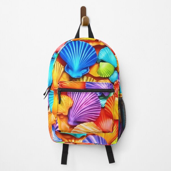 Item preview, Vibrant Seashell Symphony Art designed and sold by Health And Fitness Posts e-Store.