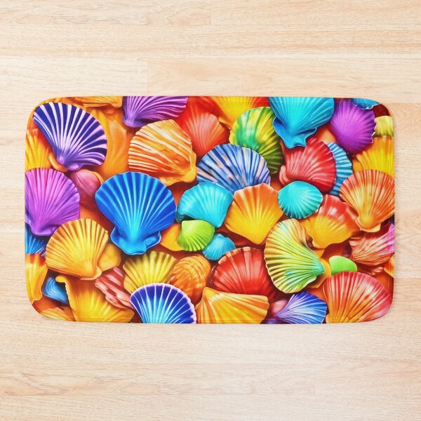 Item preview, Vibrant Seashell Symphony Art designed and sold by Health And Fitness Posts e-Store.