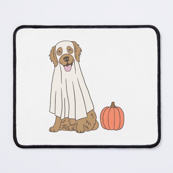 Item preview, Copy of Golden retriever Dog Halloween Ghost Art designed and sold by trendycac.