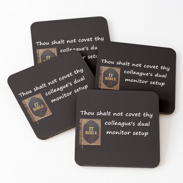 Item preview, IT Bible: Thou shall not covet  designed and sold by DesignsByJensen.