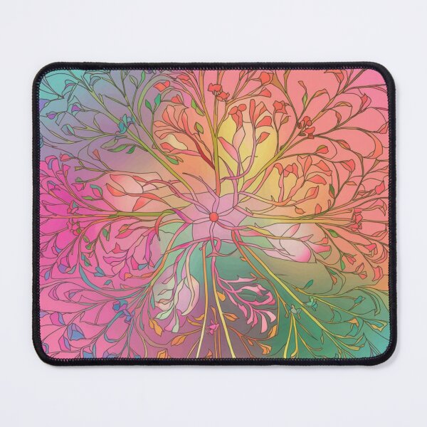 Item preview, pastel colored flower mandala designed and sold by anahimar1418.