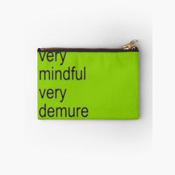 Item preview, very mindful very demure brat designed and sold by culturefiends.