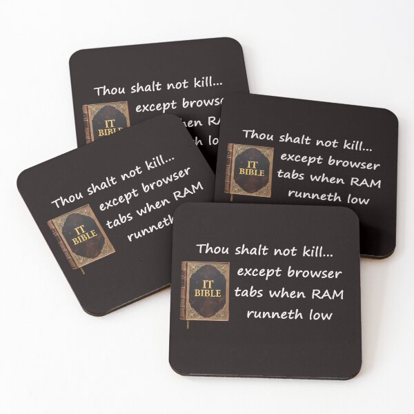 Item preview, IT Bible: Thou shall not kill..... designed and sold by DesignsByJensen.