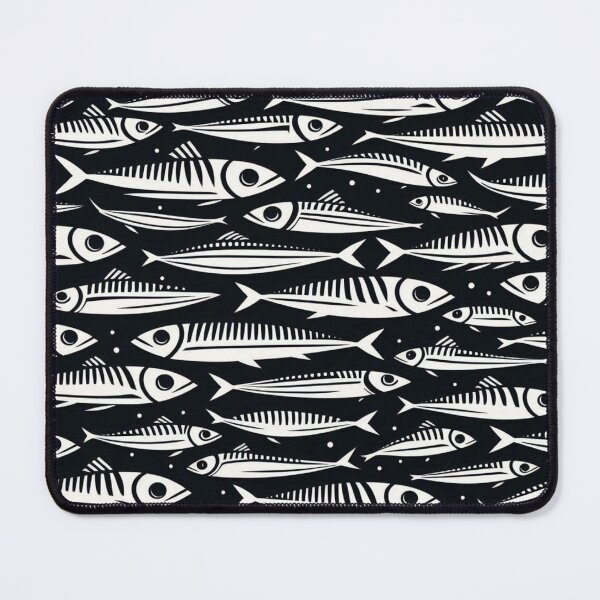 Item preview, Minimalist Sardines Pattern designed and sold by Rui Fernandes.