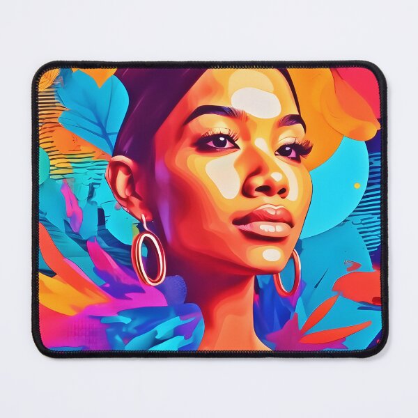 Item preview, Colorful Women Dada Art designed and sold by Health And Fitness Posts e-Store.
