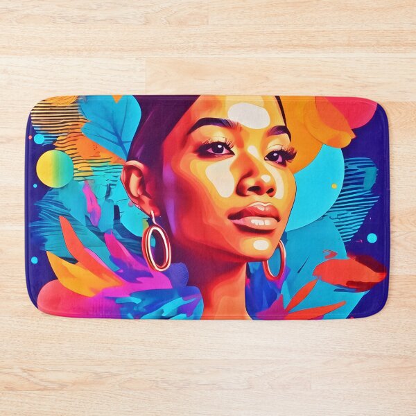 Item preview, Colorful Women Dada Art designed and sold by Health And Fitness Posts e-Store.