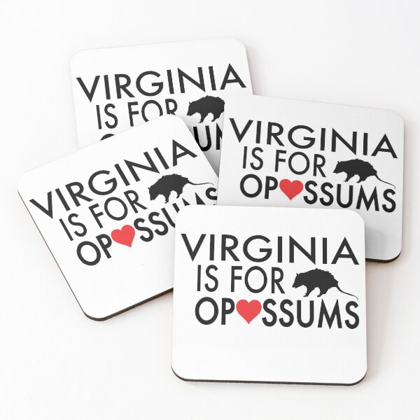 Item preview, Virginia is for Opossums designed and sold by MightyJeis.