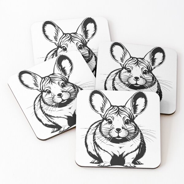 Item preview, Chinchilla drawing designed and sold by Travelcases.