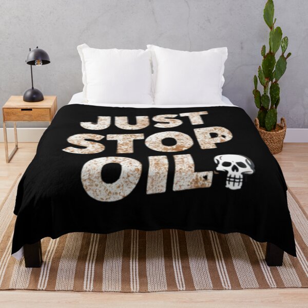 Item preview, Vintage And Retro Just Stop Oil Meme Save The Earth Meme designed and sold by ArabCorner.