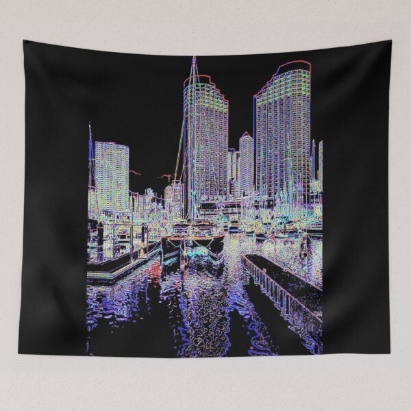 Item preview, Waikiki Harbor At Night II designed and sold by R-F-B.