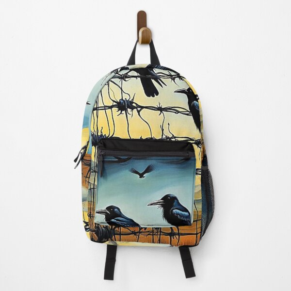 Item preview, Crows on barbed fence 1 designed and sold by George Hutton Hunter.