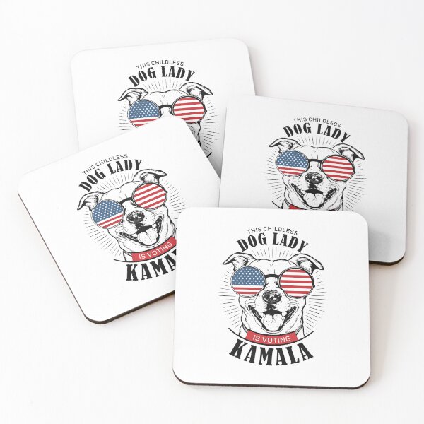 Item preview, This Childless Dog Lady is Voting Kamala Dog Lady Voting designed and sold by simolamiris.