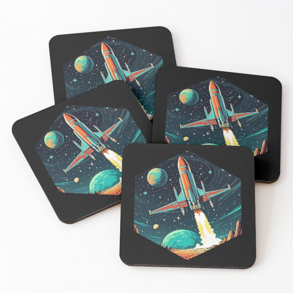 Item preview, Vintage Spaceship designed and sold by AbsoluteA.