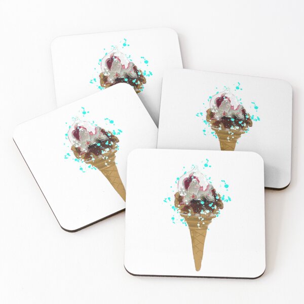 Item preview, Pop Art ice-cream cone  designed and sold by LynseysArtShop.