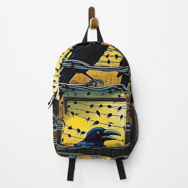 Item preview, Crows on barbed fence 5 designed and sold by George Hutton Hunter.