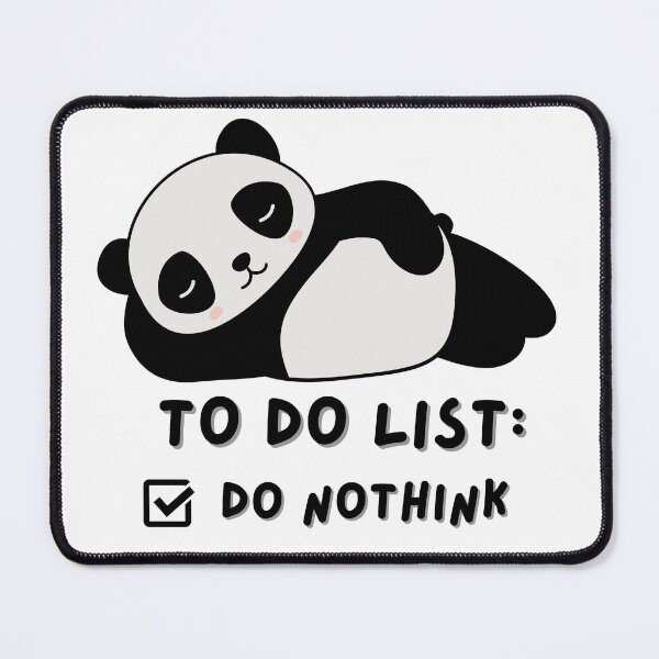 Item preview, nothing to-do list designed and sold by Luka Emad.