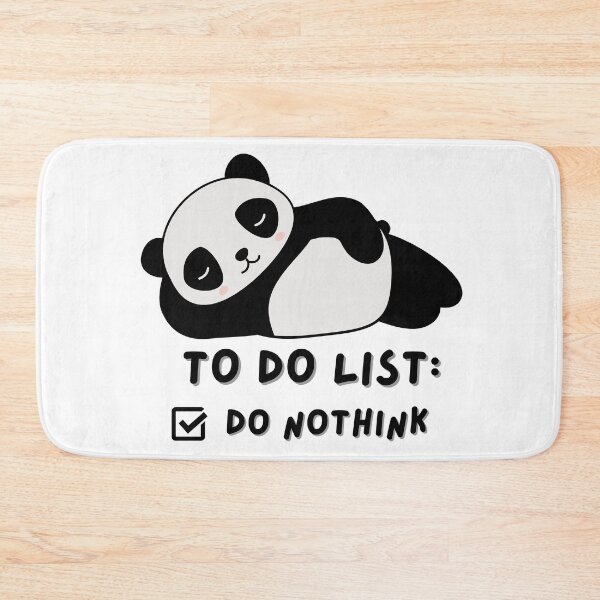 Item preview, nothing to-do list designed and sold by Luka  Emad.