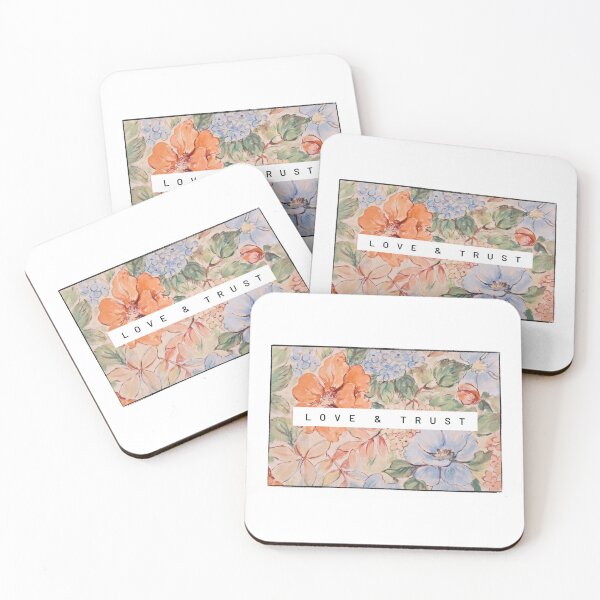 Item preview, Love & Trust Vintage Floral Art designed and sold by trendycac.
