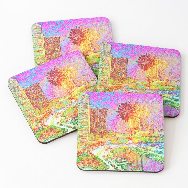 Item preview, Friday night fireworks at Hilton Lagoon V designed and sold by R-F-B.