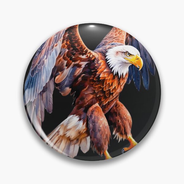 Item preview, An eagle that is flying down to the ground. designed and sold by paiteen09.