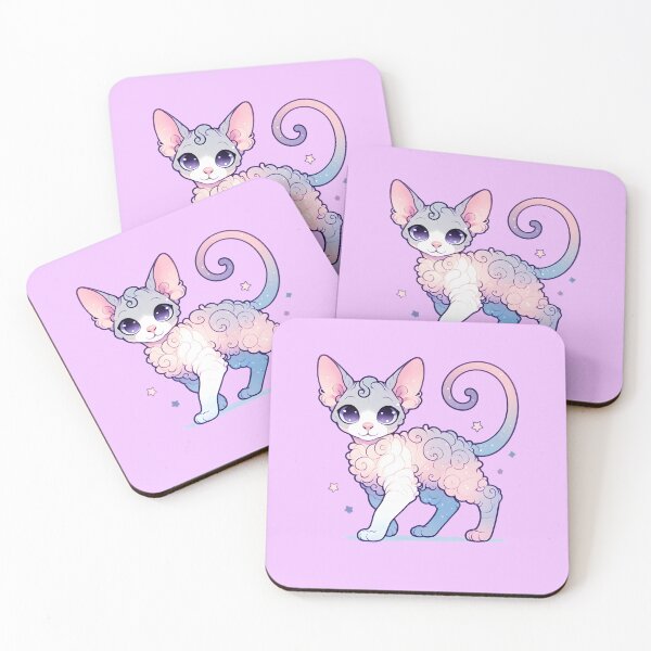 Item preview, Cute devon rex designed and sold by Anna Halasek.