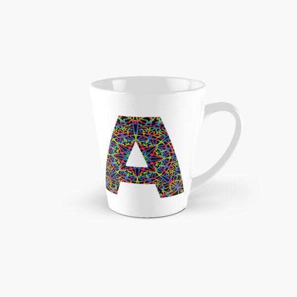 KALEIDOSCOPE LETTER A Tall Mug