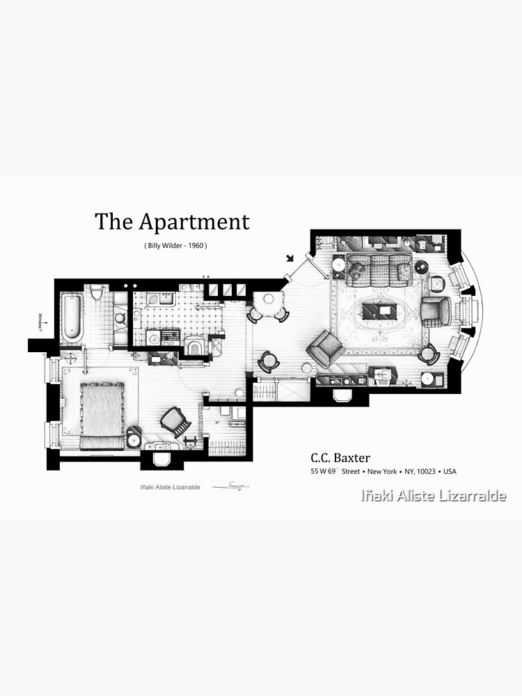 Barney Stinson's apartment Photographic Print by Iñaki Aliste Lizarralde
