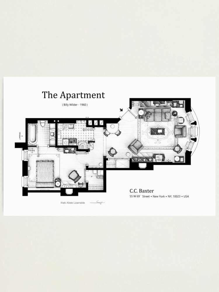 Barney Stinson's apartment Photographic Print by Iñaki Aliste Lizarralde