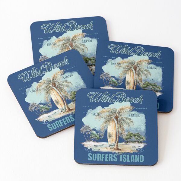 Item preview, Wild Beach Surfers Island designed and sold by FilmmakersPOV.