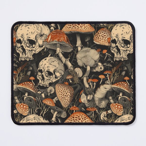 Item preview, Grunge Inspired Mushroom and Skull designed and sold by JstPeachy.