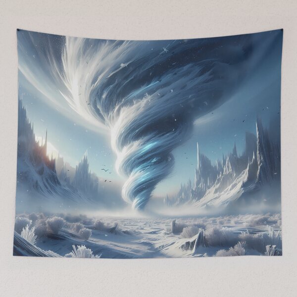 Item preview, Blizzard Tornado, Ai Generated Art  designed and sold by ACC .