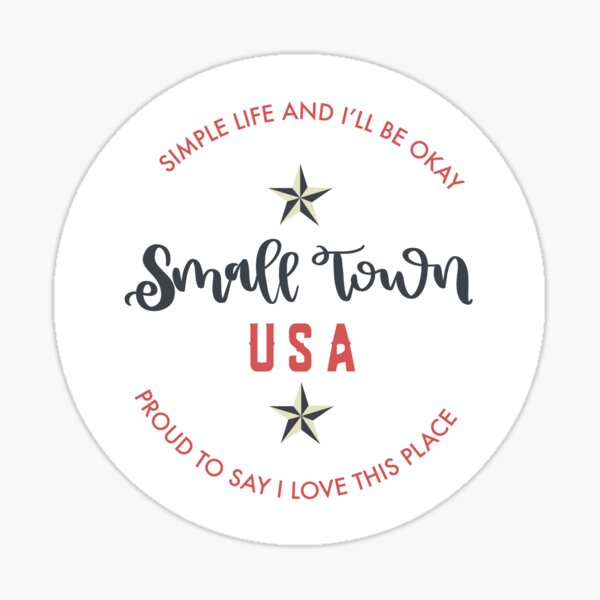 Item preview, Small Town USA designed and sold by kelseyhaver.