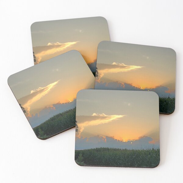 Item preview, Cloudy Sunset Above the Corn designed and sold by shachris.