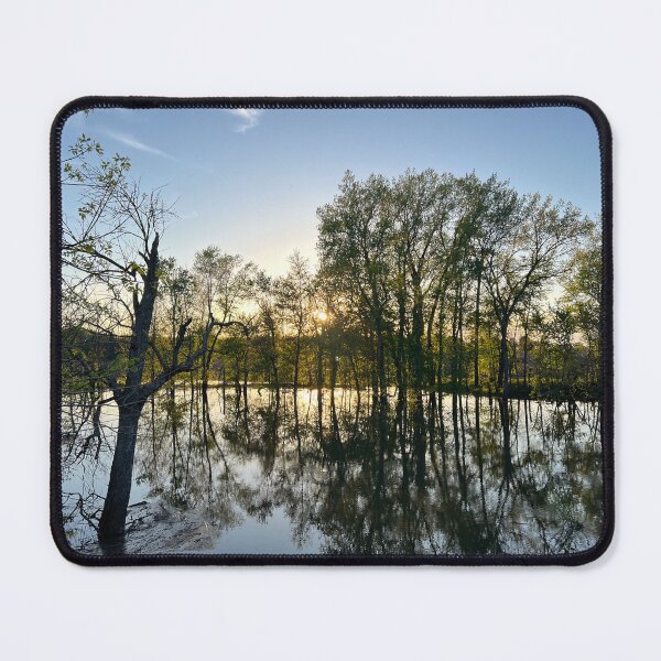Item preview, River Reflection at Sunset designed and sold by shachris.