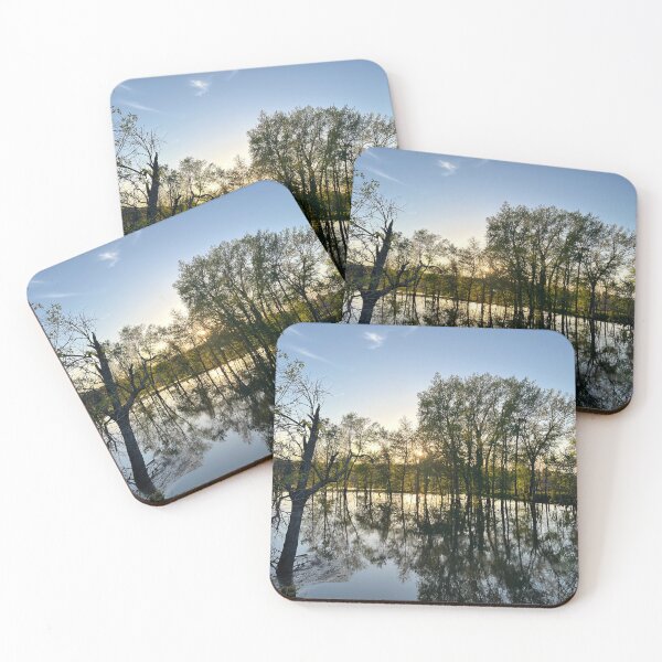 Item preview, River Reflection at Sunset designed and sold by shachris.