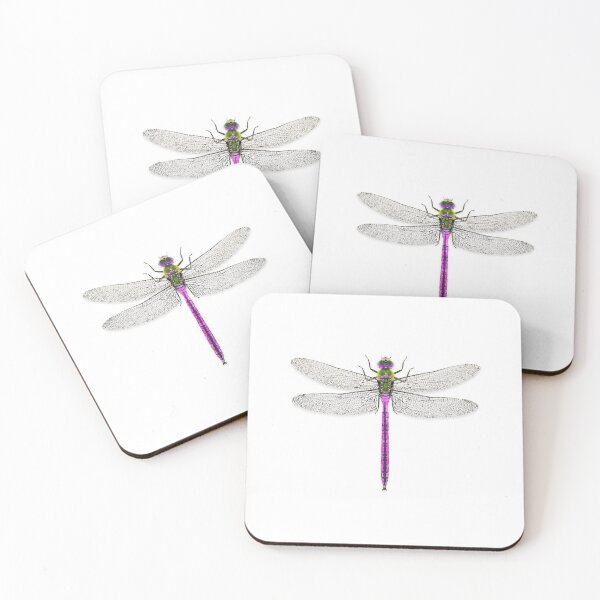 Item preview, Summer Dragonfly : pink designed and sold by WanderingAtom.