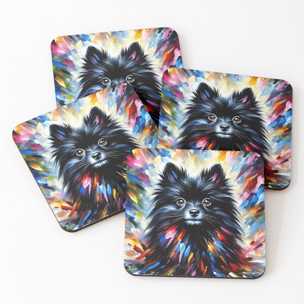 Item preview, German Spitz Mittel Dog Acrylic Print Pet Portrait Pet Lovers designed and sold by Puppy Puzzles Plus.