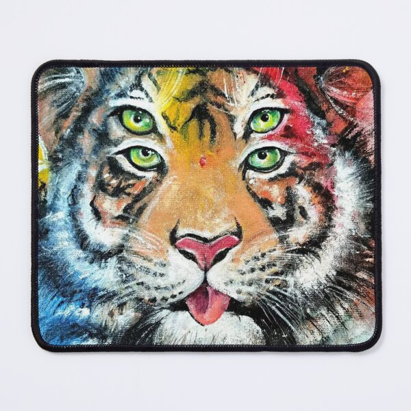 Item preview, Psychedelic Tiger designed and sold by Sp4ceb0ss.