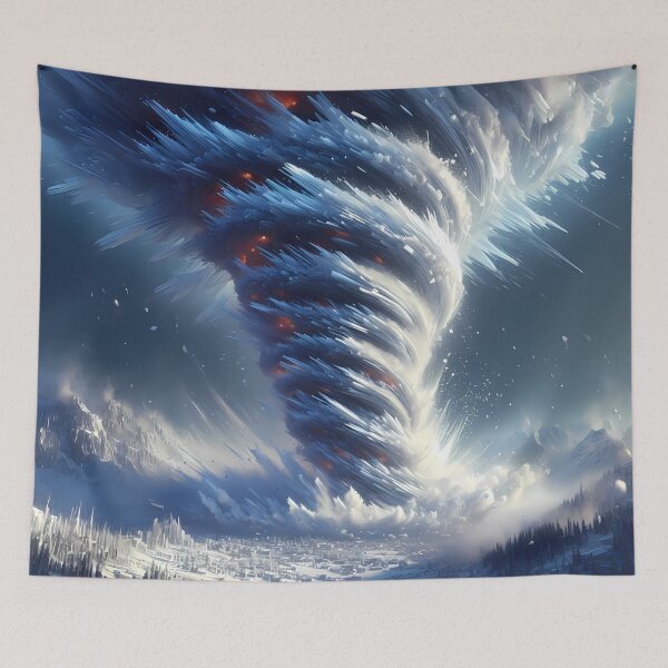 Item preview, Blizzard Tornado, Ai Generated Art  designed and sold by ACC .