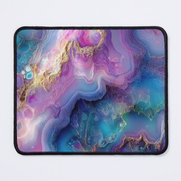 Item preview,  A stunning agate surface, with pink and green hues. designed and sold by bAIryBarn.