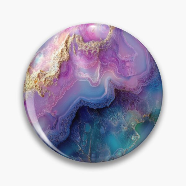 Item preview,  A stunning agate surface, with pink and green hues. designed and sold by bAIryBarn.