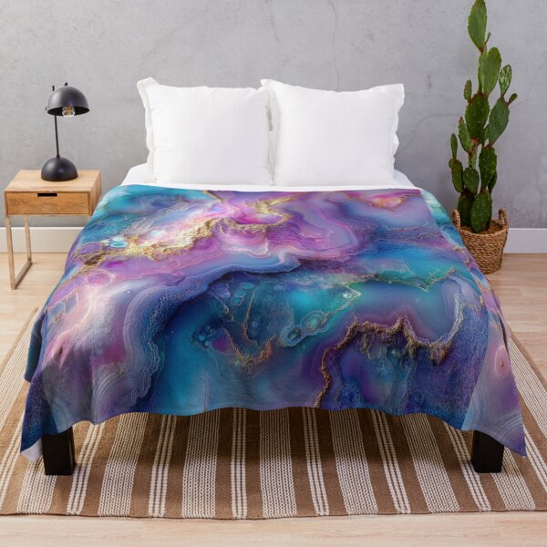 Item preview,  A stunning agate surface, with pink and green hues. designed and sold by bAIryBarn.