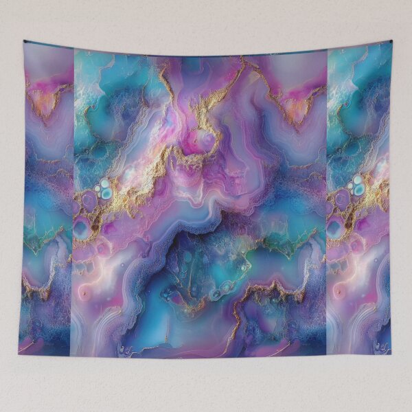 Item preview,  A stunning agate surface, with pink and green hues. designed and sold by bAIryBarn.