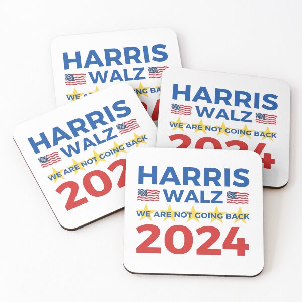 Item preview, Harris Walz 2024: We Are Not Going Back designed and sold by Fantasy Masterpiece.