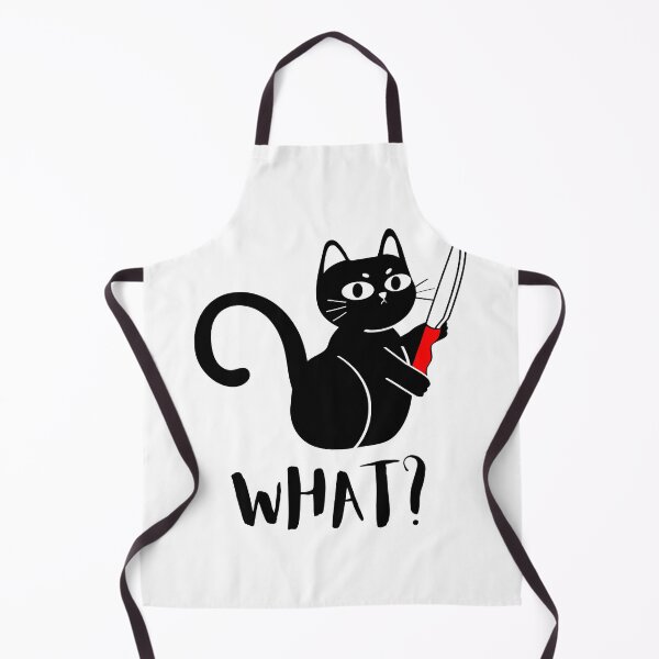 Item preview, cute Cat What Black Cat, Murderous Cat With Knife Shirts designed and sold by pastel pep .