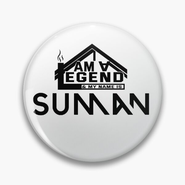 Item preview,  I Am a Legend: Custom Name Design for Suman designed and sold by koreatvtea.