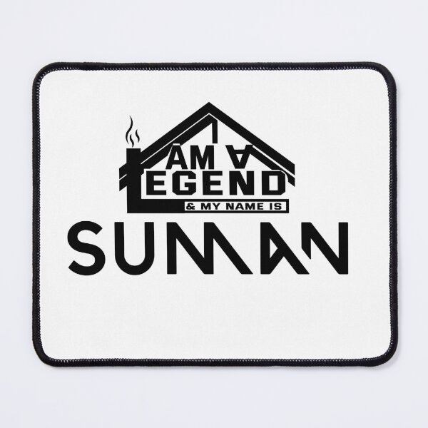 Item preview, I Am a Legend: Custom Name Design for Suman designed and sold by koreatvtea.