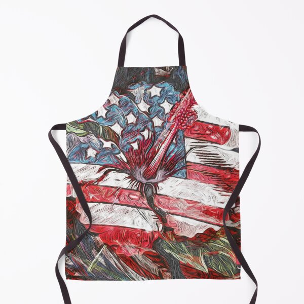 Item preview, United States of America Hibiscus designed and sold by Hen-C-Art.